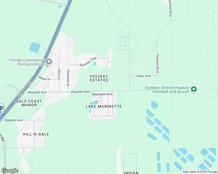 map of restaurants, bars, coffee shops, grocery stores, and more near 17038 Ridgeline Trail in Hudson