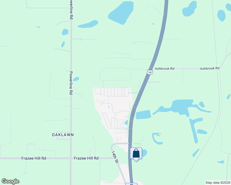 map of restaurants, bars, coffee shops, grocery stores, and more near 17031 U.S. 301 in Dade City