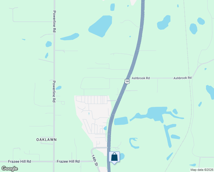 map of restaurants, bars, coffee shops, grocery stores, and more near 36894 Hidden View Circle in Dade City