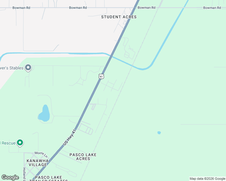 map of restaurants, bars, coffee shops, grocery stores, and more near 20740 Garcia Lane in Spring Hill