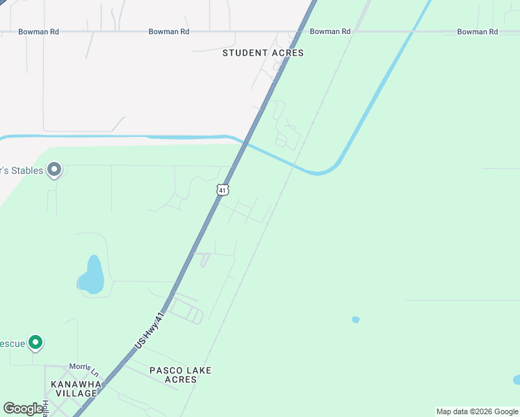 map of restaurants, bars, coffee shops, grocery stores, and more near in Pasco County