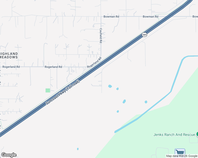 map of restaurants, bars, coffee shops, grocery stores, and more near 17327 Forge Drive in Spring Hill