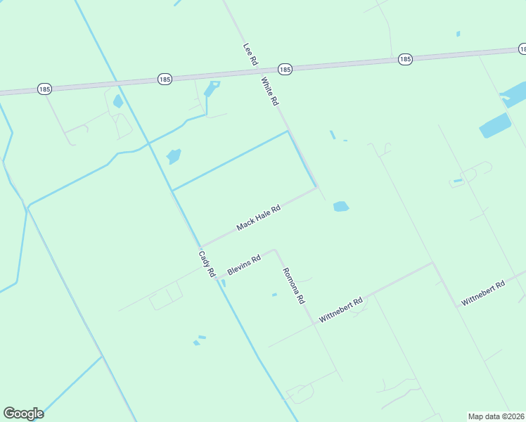 map of restaurants, bars, coffee shops, grocery stores, and more near 247 Mack Hale Road in Seadrift