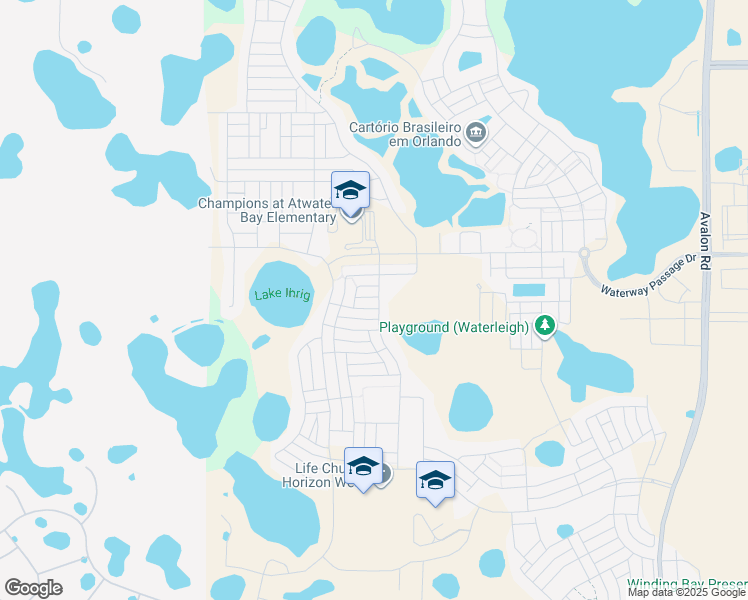 map of restaurants, bars, coffee shops, grocery stores, and more near Schroeder Alley in Oakland