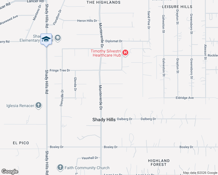 map of restaurants, bars, coffee shops, grocery stores, and more near 16534 Crossandra Lane in Spring Hill