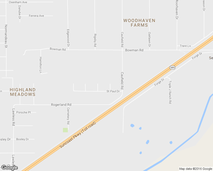 map of restaurants, bars, coffee shops, grocery stores, and more near 17643 Connie Court in Spring Hill