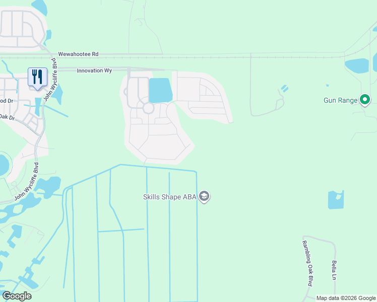 map of restaurants, bars, coffee shops, grocery stores, and more near 10324 Lovegrass Lane in Orlando