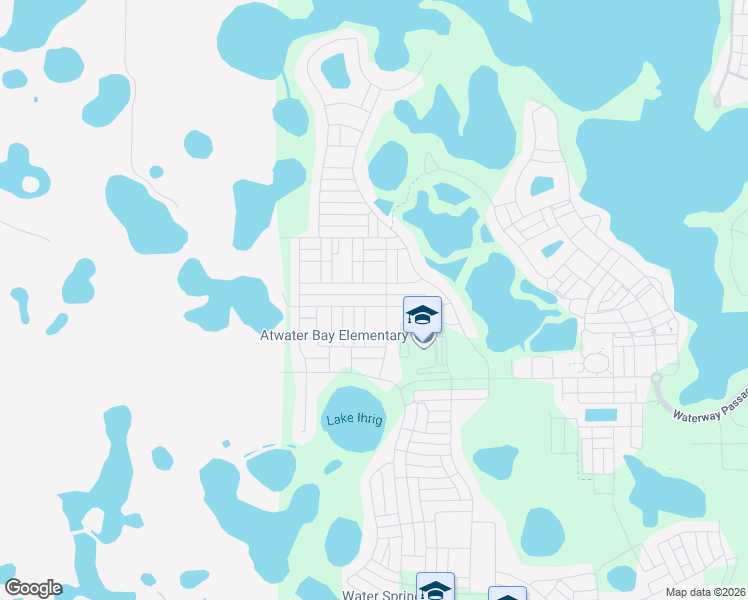 map of restaurants, bars, coffee shops, grocery stores, and more near 9351 Jaywood Road in Winter Garden