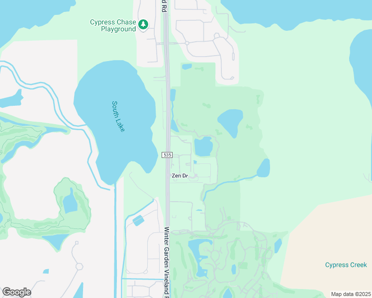 map of restaurants, bars, coffee shops, grocery stores, and more near 10330 Vista Oaks Court in Orlando