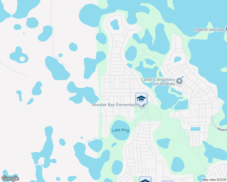 map of restaurants, bars, coffee shops, grocery stores, and more near 16409 Admirals Cove Lane in Winter Garden