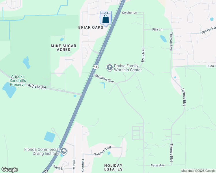 map of restaurants, bars, coffee shops, grocery stores, and more near 17733 Branch Road in Hudson