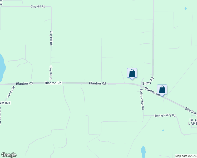map of restaurants, bars, coffee shops, grocery stores, and more near 33941 Blanton Road in Dade City