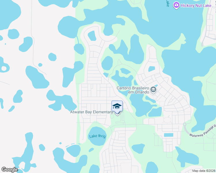 map of restaurants, bars, coffee shops, grocery stores, and more near 9309 Jaywood Road in Winter Garden