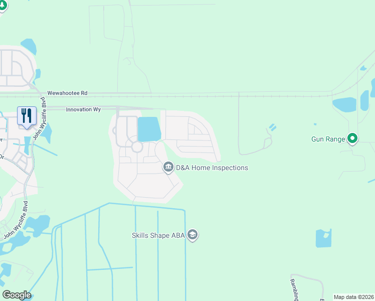 map of restaurants, bars, coffee shops, grocery stores, and more near 11067 Cyrilla Woods Drive in Orlando
