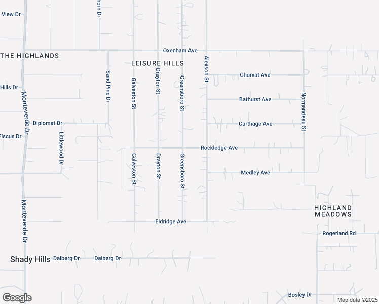 map of restaurants, bars, coffee shops, grocery stores, and more near 17850 Greensboro Street in Spring Hill