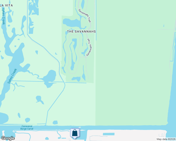 map of restaurants, bars, coffee shops, grocery stores, and more near 3505 Sunset Ridge Drive in Merritt Island