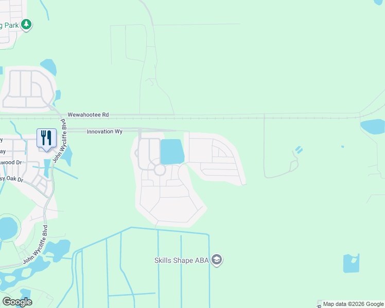 map of restaurants, bars, coffee shops, grocery stores, and more near 10067 Yellow Jasmine Drive in Orlando
