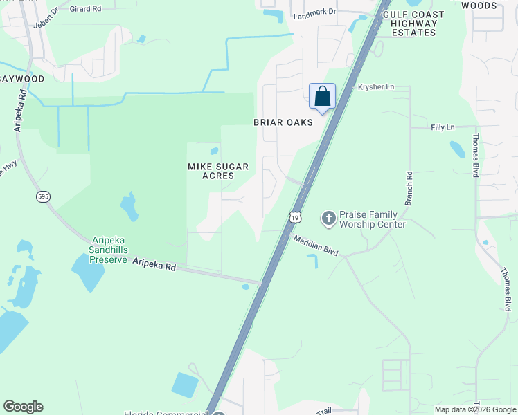 map of restaurants, bars, coffee shops, grocery stores, and more near 18035 Arbor Crest Drive in Hudson