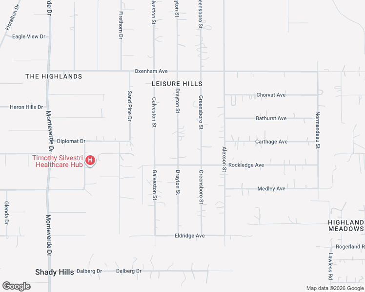 map of restaurants, bars, coffee shops, grocery stores, and more near 18024 Drayton Street in Spring Hill