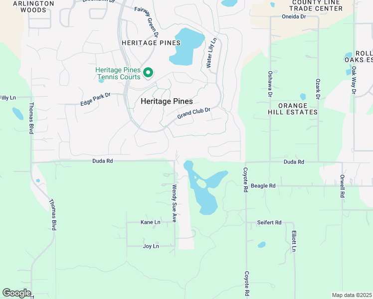 map of restaurants, bars, coffee shops, grocery stores, and more near 11627 Duda Road in Hudson