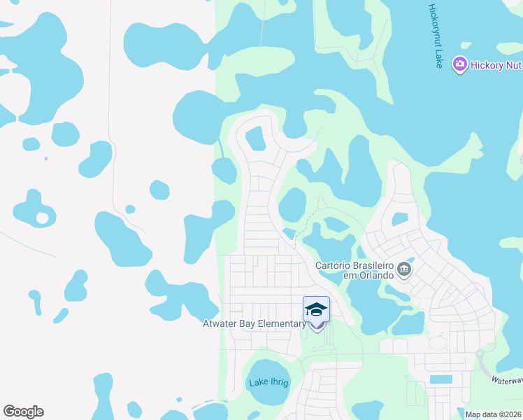 map of restaurants, bars, coffee shops, grocery stores, and more near 15660 Pelican Cay Drive in Winter Garden