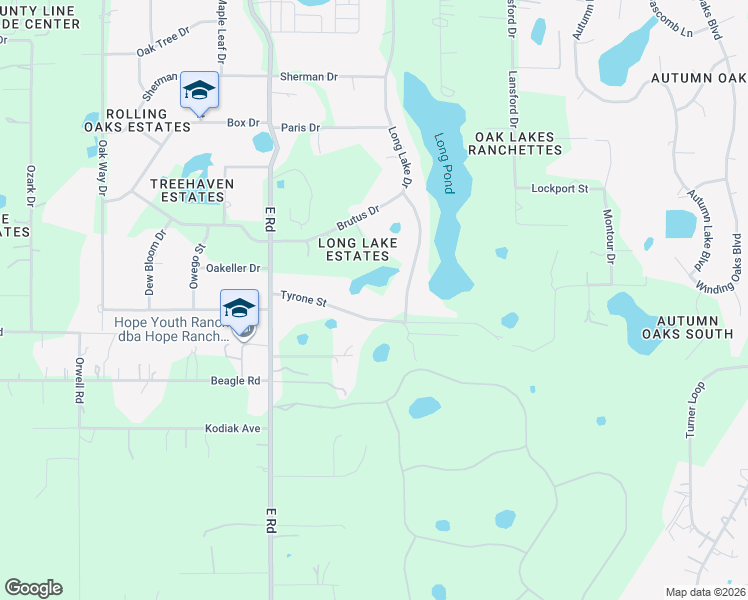 map of restaurants, bars, coffee shops, grocery stores, and more near 13219 Tyrone Street in Hudson