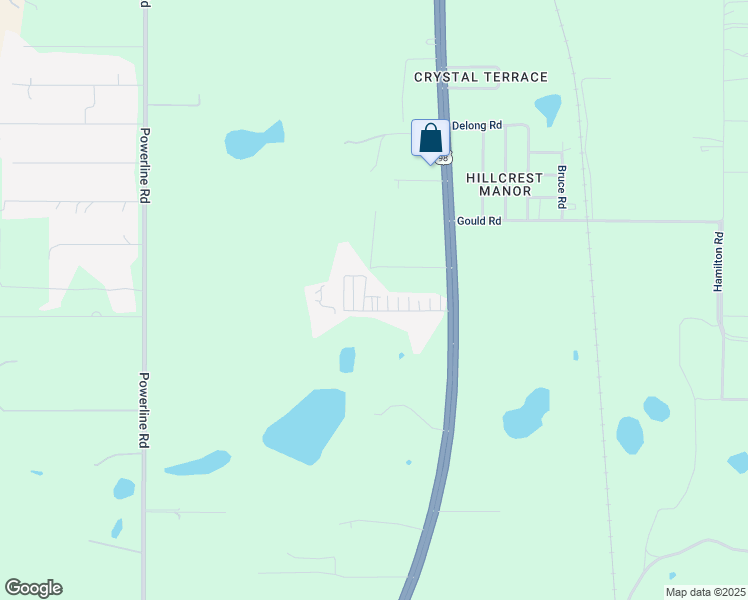 map of restaurants, bars, coffee shops, grocery stores, and more near 83 7th Street in Dade City