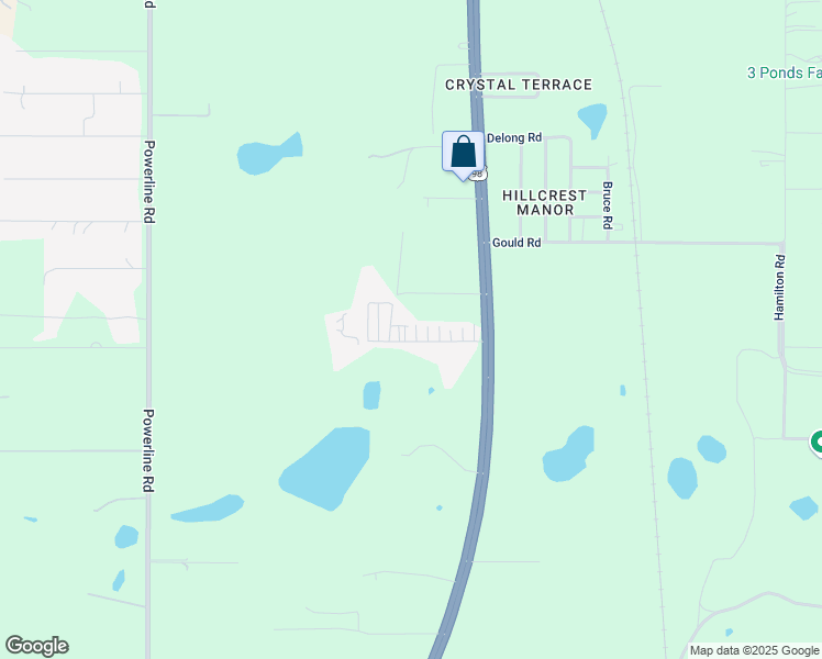map of restaurants, bars, coffee shops, grocery stores, and more near 83 7th Street in Dade City
