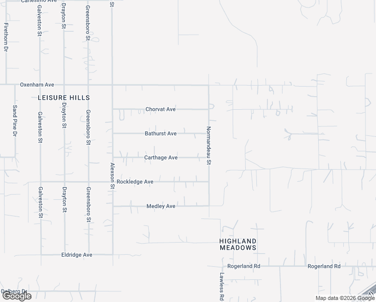 map of restaurants, bars, coffee shops, grocery stores, and more near 17829 Carthage Avenue in Spring Hill