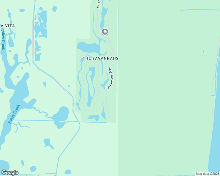 map of restaurants, bars, coffee shops, grocery stores, and more near 3555 Sunset Ridge Drive in Merritt Island