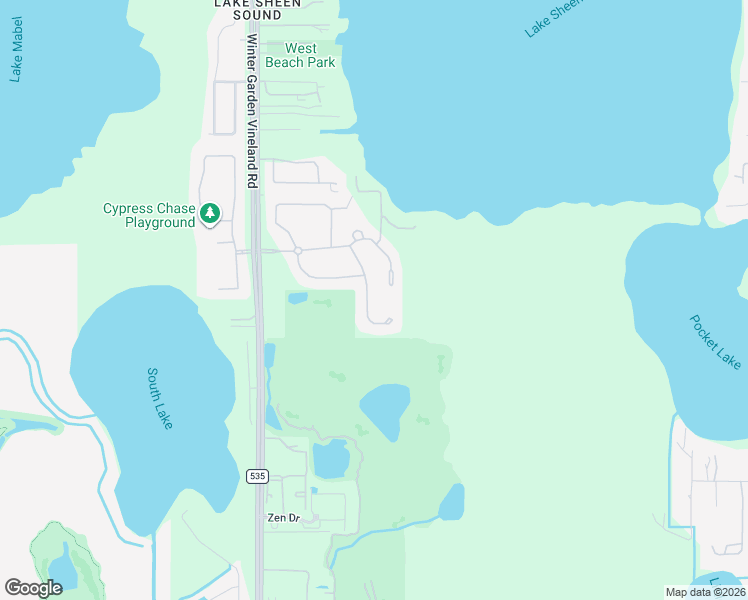 map of restaurants, bars, coffee shops, grocery stores, and more near 9867 Nokay Drive in Orlando