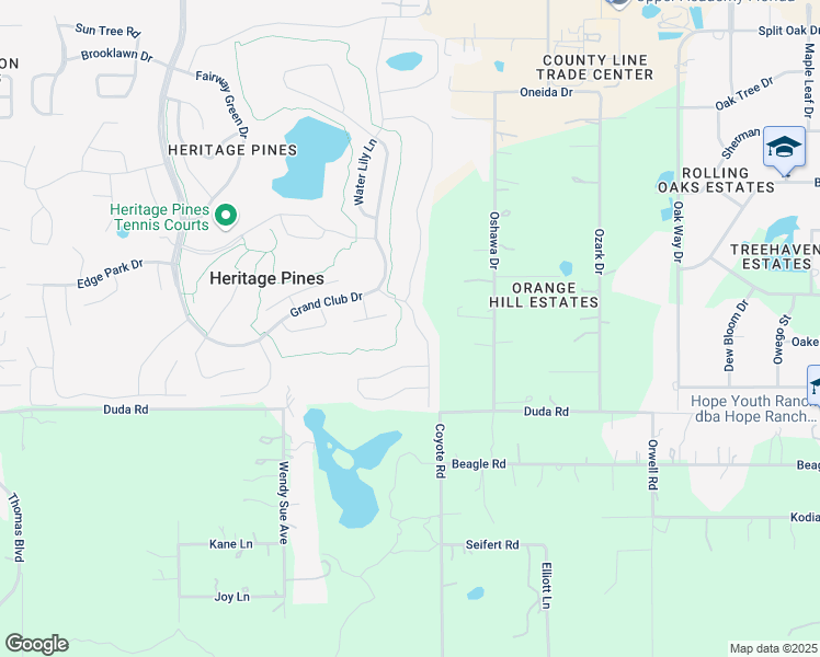 map of restaurants, bars, coffee shops, grocery stores, and more near 18201 Webster Grove Drive in Hudson