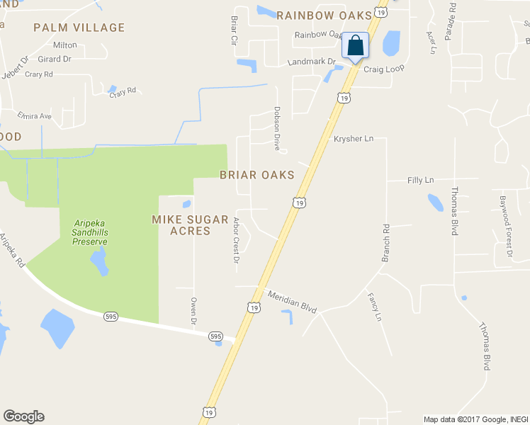 map of restaurants, bars, coffee shops, grocery stores, and more near 18324 Arbor Crest Drive in Hudson