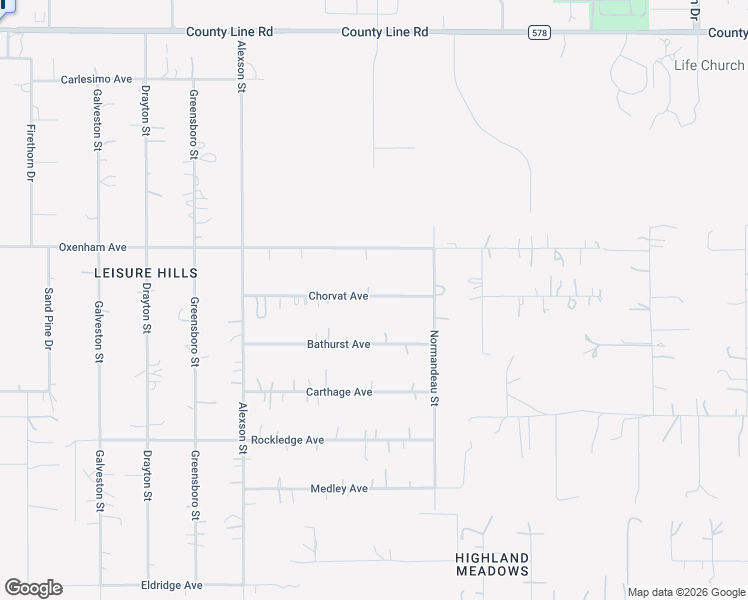 map of restaurants, bars, coffee shops, grocery stores, and more near 17800 Chorvat Avenue in Spring Hill
