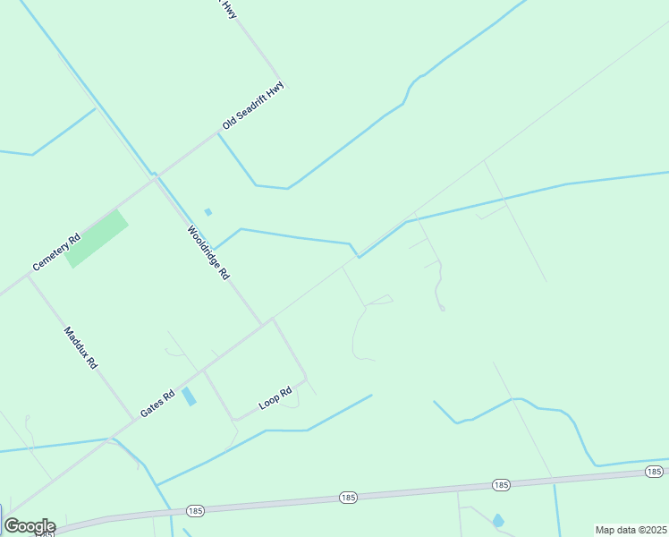 map of restaurants, bars, coffee shops, grocery stores, and more near 1238 Gates Road in Seadrift