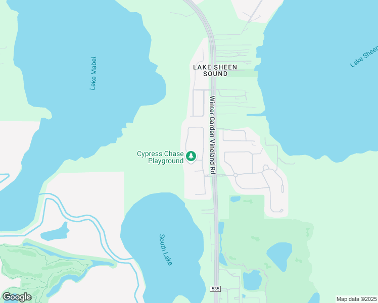 map of restaurants, bars, coffee shops, grocery stores, and more near 9136 Pecky Cypress Way in Orlando
