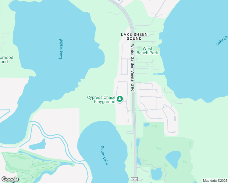 map of restaurants, bars, coffee shops, grocery stores, and more near 9233 Pecky Cypress Way in Orlando