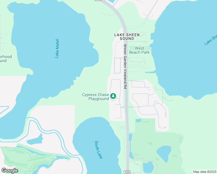 map of restaurants, bars, coffee shops, grocery stores, and more near 9233 Pecky Cypress Way in Orlando