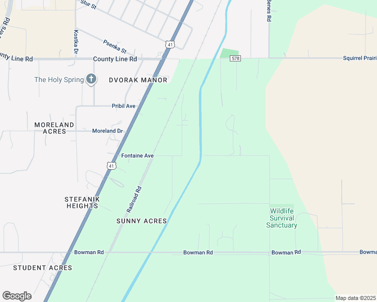 map of restaurants, bars, coffee shops, grocery stores, and more near 18510 Wildlife Trail in Spring Hill