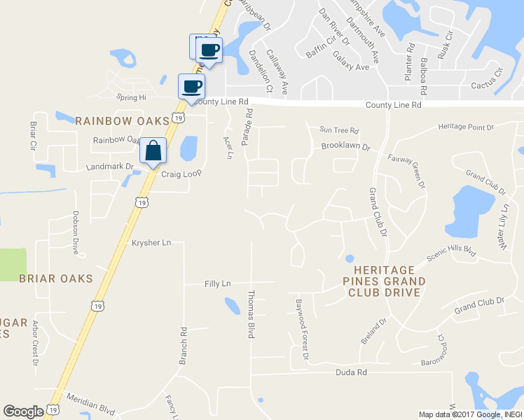 map of restaurants, bars, coffee shops, grocery stores, and more near 10913 Trelain Way in Hudson