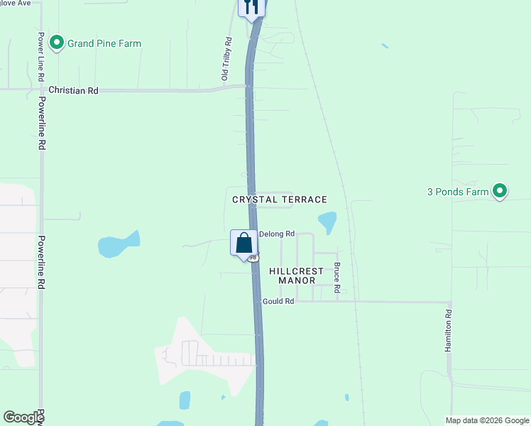 map of restaurants, bars, coffee shops, grocery stores, and more near 37810 Crystal Way in Dade City