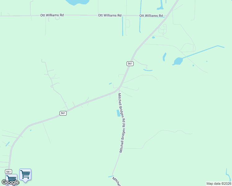 map of restaurants, bars, coffee shops, grocery stores, and more near 5525 Mitchell Bridges Road in Clermont