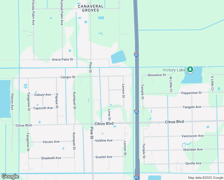 map of restaurants, bars, coffee shops, grocery stores, and more near 4860 Oxeye Avenue in Cocoa