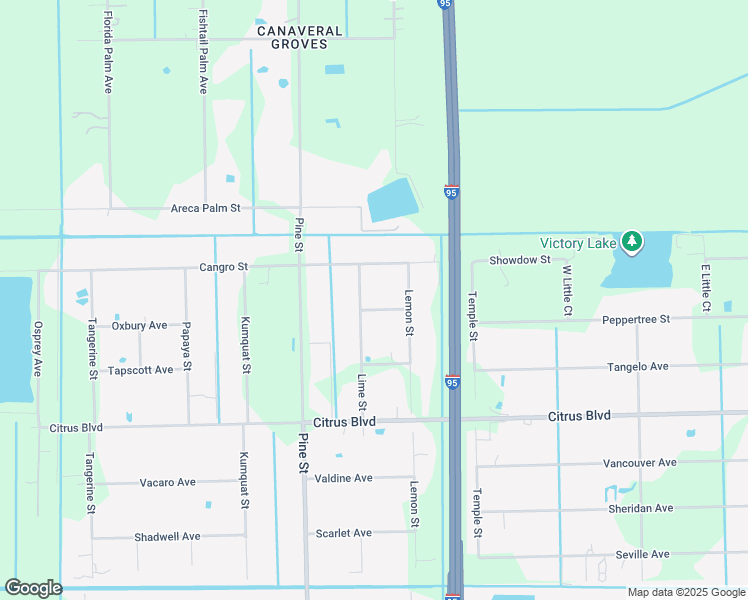 map of restaurants, bars, coffee shops, grocery stores, and more near 4860 Oxeye Avenue in Cocoa
