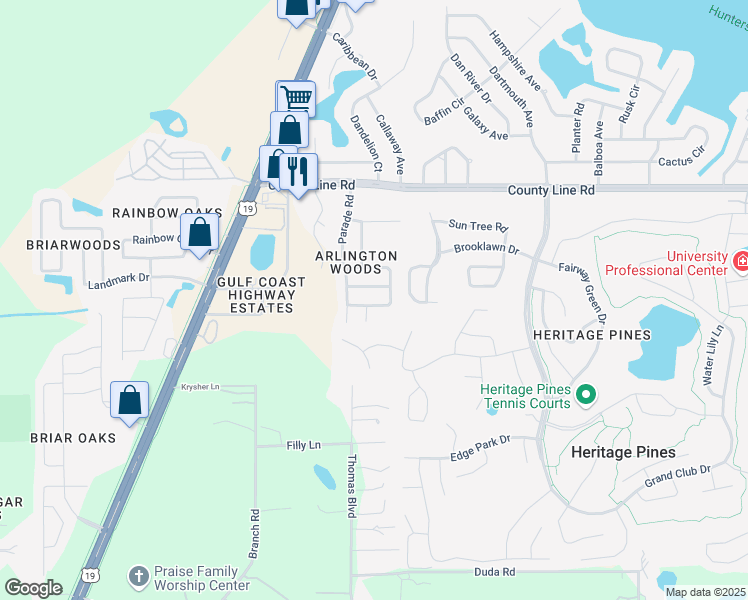 map of restaurants, bars, coffee shops, grocery stores, and more near 10919 Rossiter Avenue in Hudson