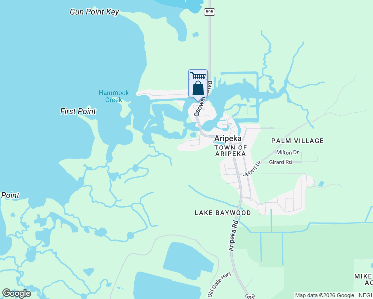 map of restaurants, bars, coffee shops, grocery stores, and more near 8820 Camp Lane in Hudson