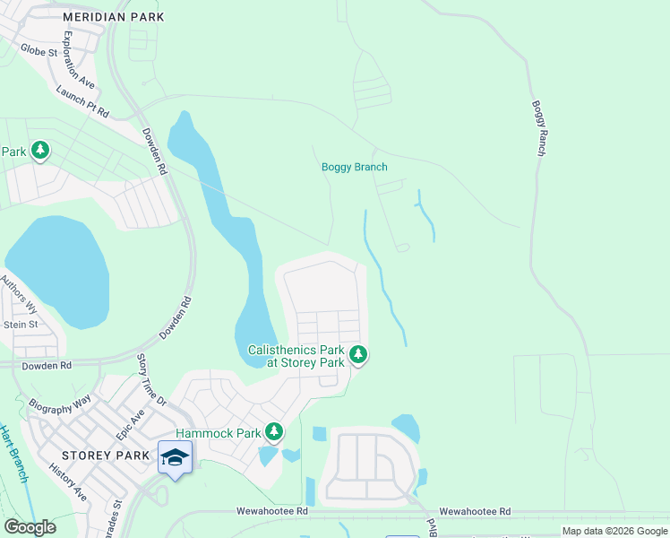 map of restaurants, bars, coffee shops, grocery stores, and more near 11320 Satire Street in Orlando