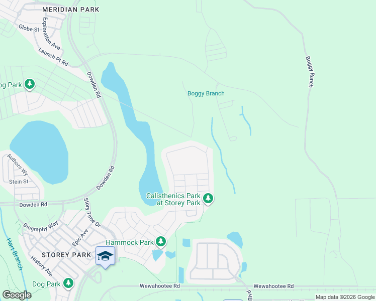 map of restaurants, bars, coffee shops, grocery stores, and more near 11392 Satire Street in Orlando