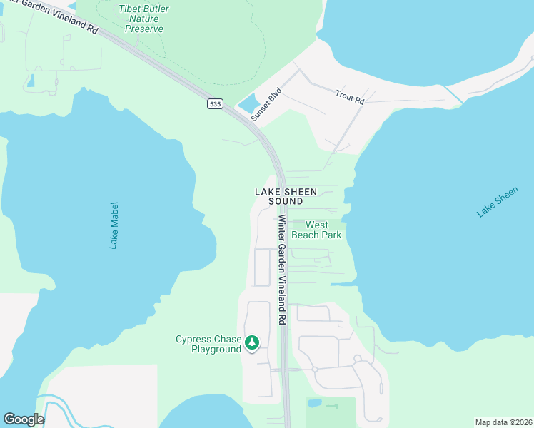 map of restaurants, bars, coffee shops, grocery stores, and more near 9054 Edenshire Circle in Orlando