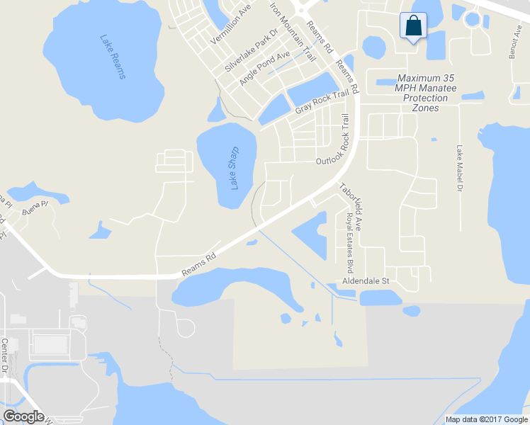 map of restaurants, bars, coffee shops, grocery stores, and more near 8717 Via Trieste Drive in Windermere